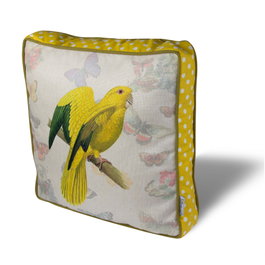Aberto Design YM1334 Cojín de Lujo 42x42 cm, Algodón/Poliéster, Suavidad y Comodidad Inigualables para el Hogar